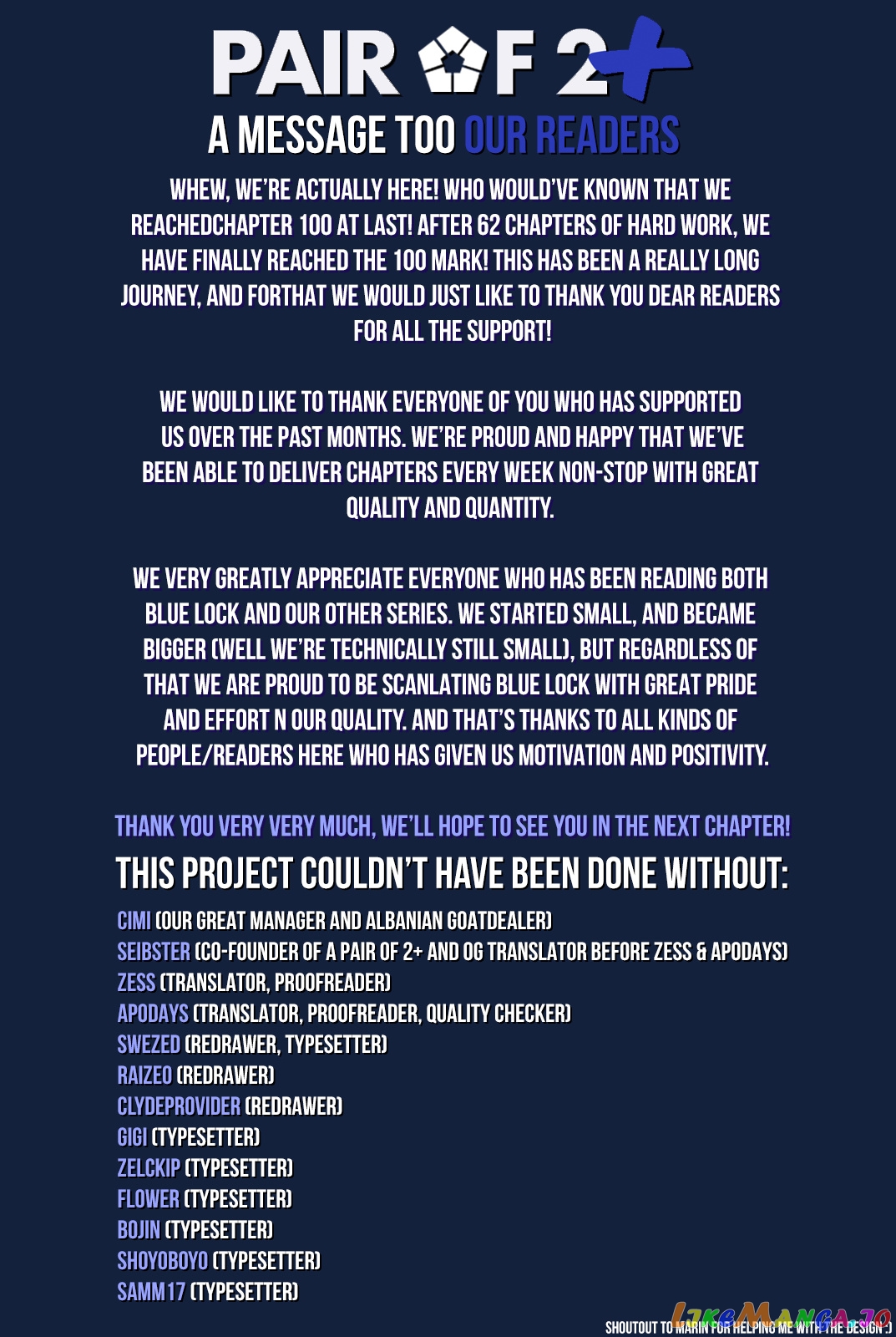 Blue Lock Chapter 100 image 23